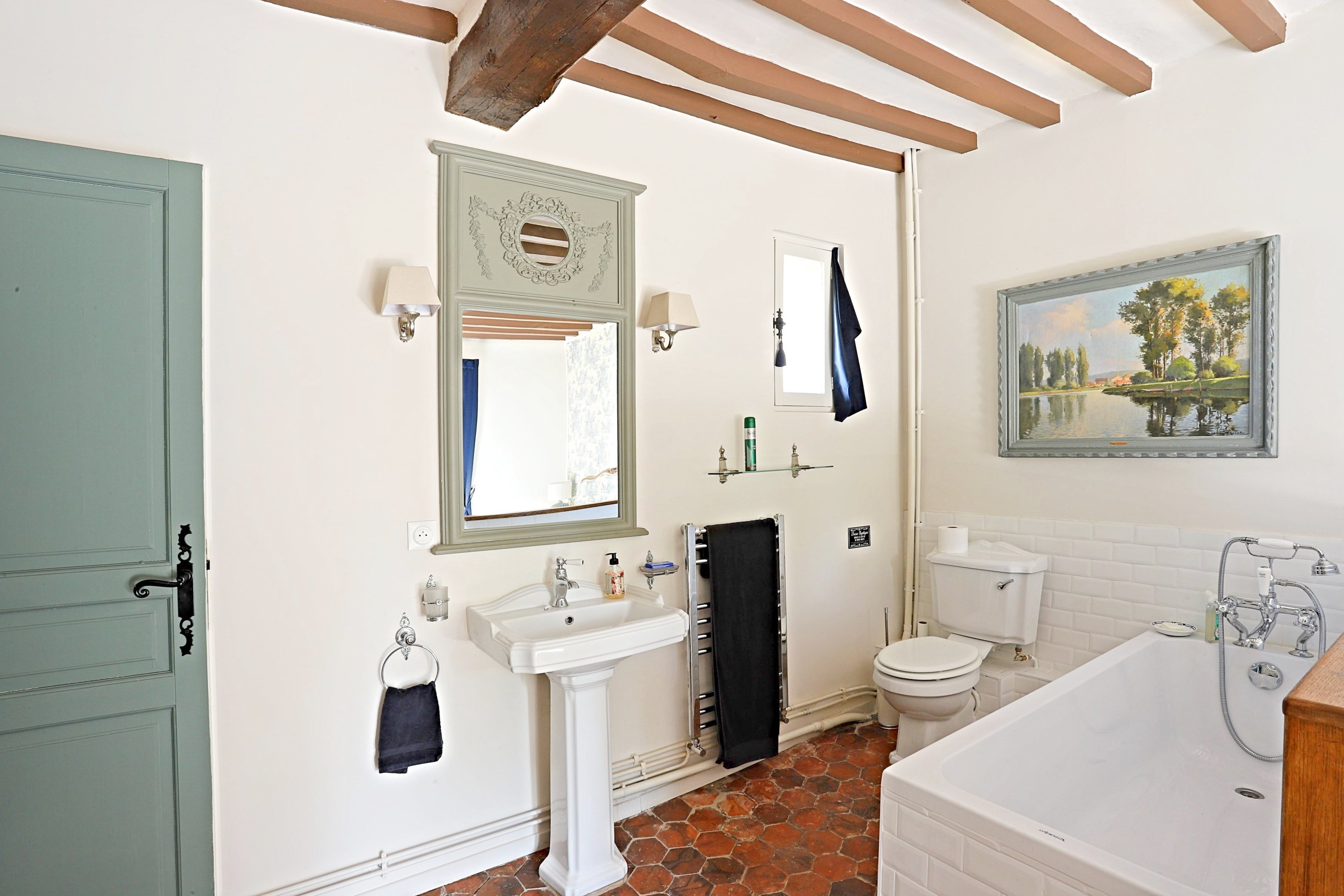 L'Heure Bleue – Salle de bain – Clofouger à Gerberoy